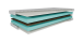 Matrace LATEX zone green 