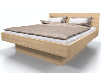 Jasanová postel Pegas s úložným prostorem