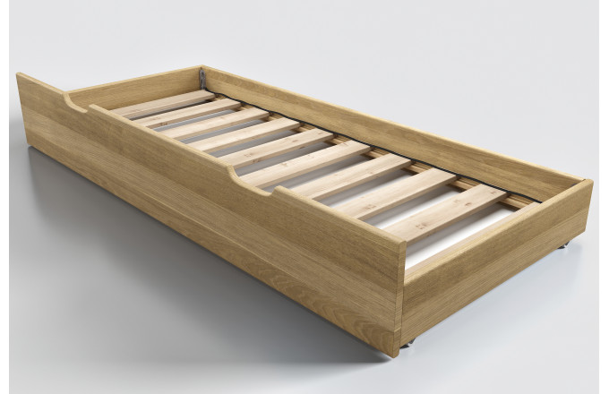 Dubová přistýlka pod postel