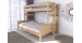Jasanová patrová postel Junior třílůžko